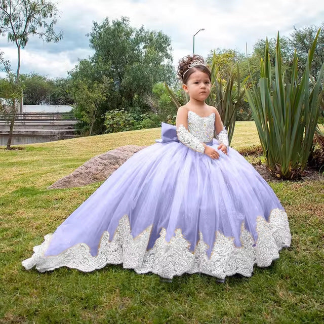 Birthday Costume For Piano Performance Evening Dress Host Catwalk Show Model Trailing