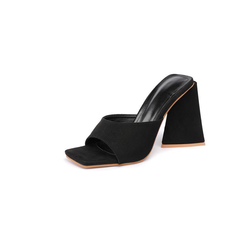 European And American Style Women's Plus Size High Heel Outer Wear