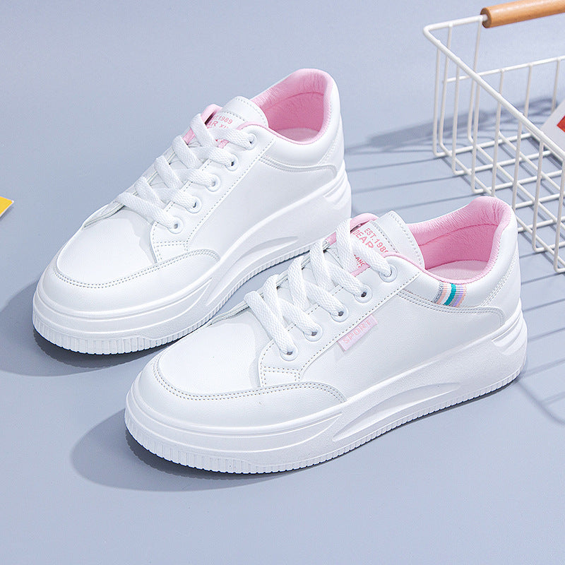 Trendy Thick-soled Casual Shoes Trifle Cake Sports All-match Board Shoes Women