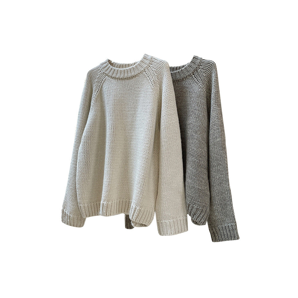 Winter New Thick Wool Line Pullover Sweater