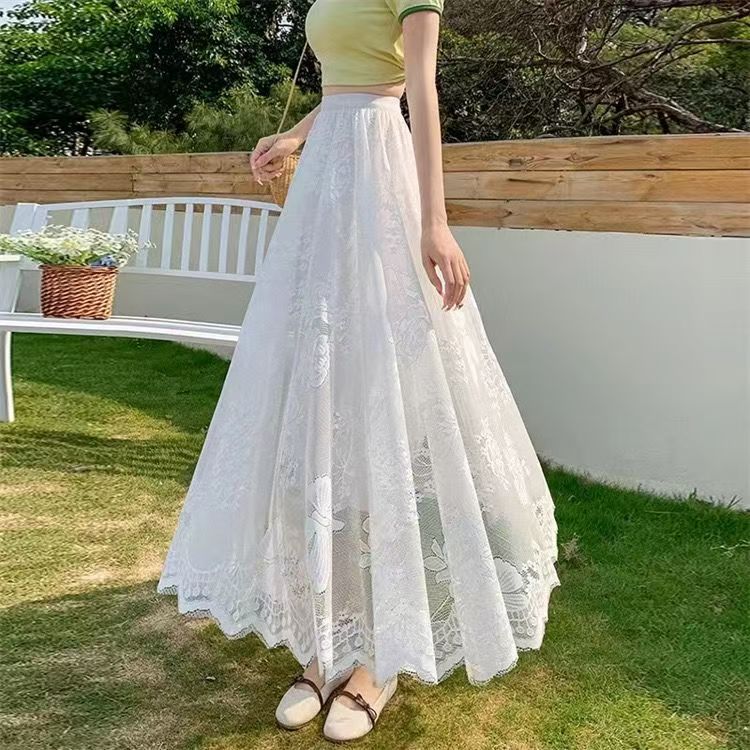 Vintage Cheongsam til damer parret med en midinederdel