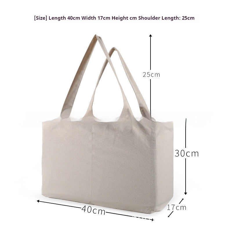 pocket Cotton Fruit And Vegetable Handbag