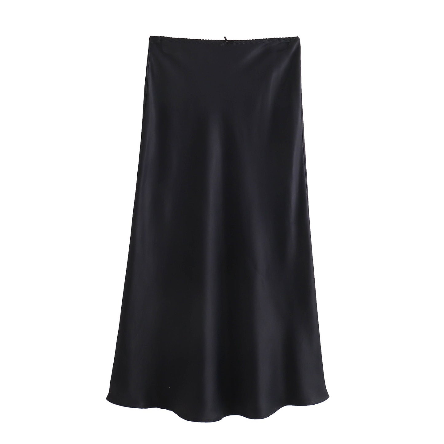 Women's Silk Satin Lace Dress
