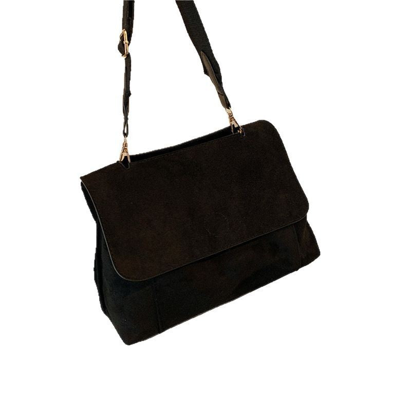 Fabric Women's Bag Stylish And Simple New Retro Solid Color