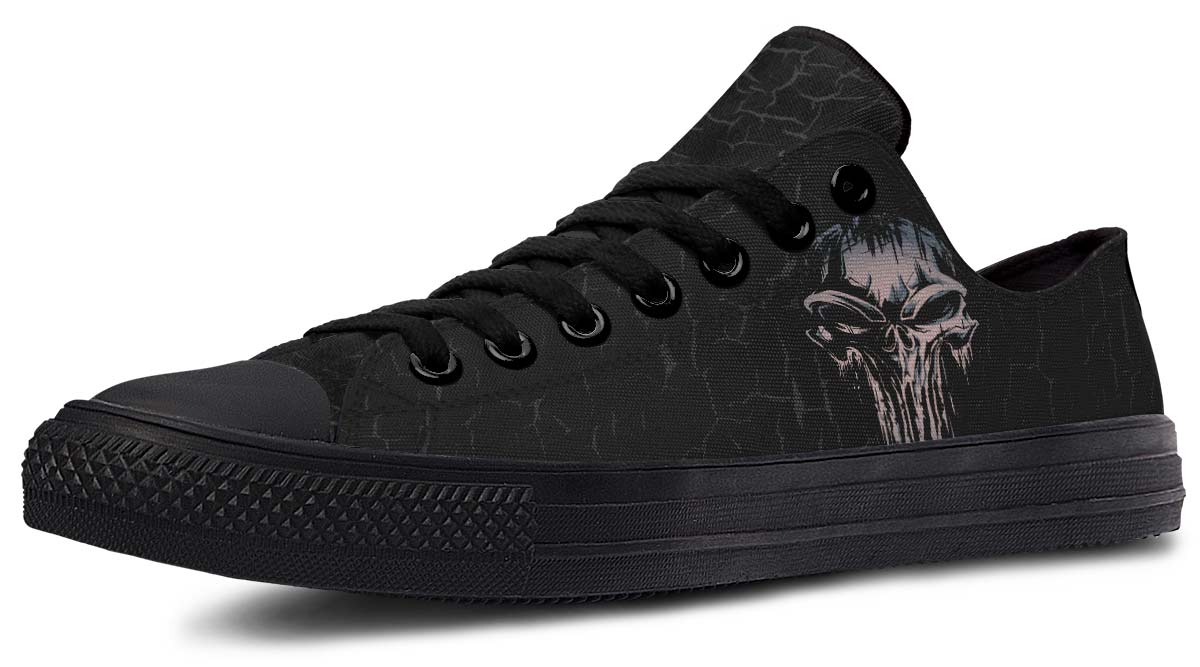 Fashion Print Couple Low-Top Canvas Shoes