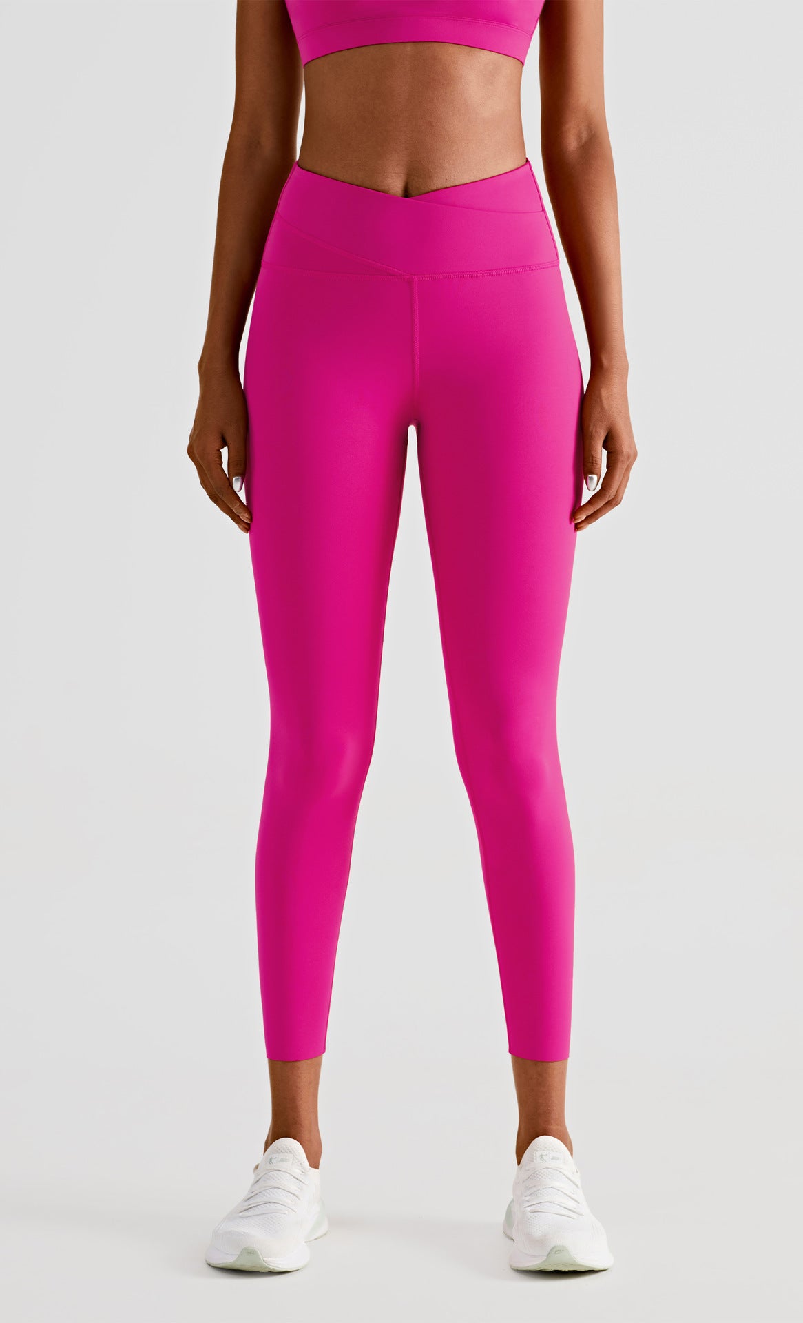 Fitness Leggings Hot Sweat Double Waist Thin Outdoor Hips Yogabukser