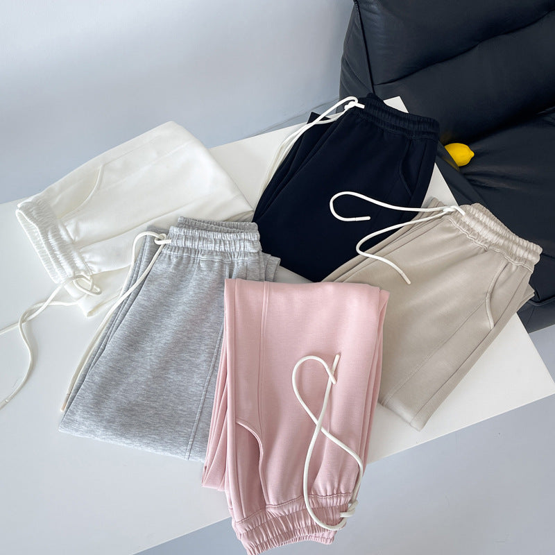 Women's Slim Side Split Loose Wide Leg Pants
