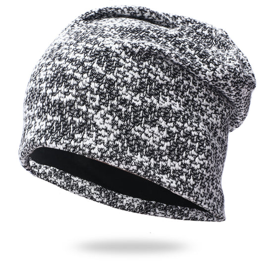New Knitted Pullover Mixed Color Breathable Fashion Toe Hat