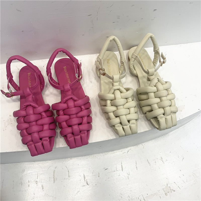 Roman Shoes Fairy Style Hollow Fashion