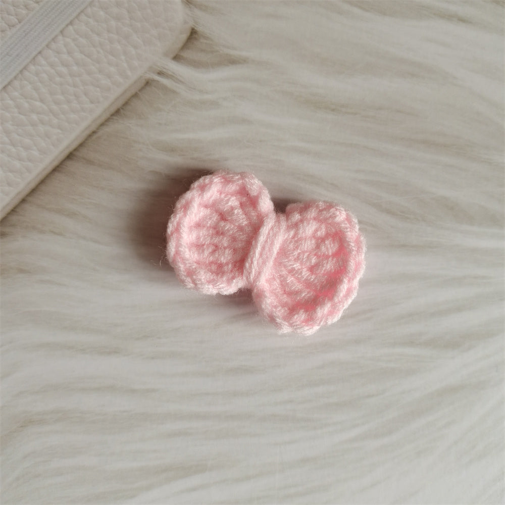 Wool Bow Diy Handmade Finished