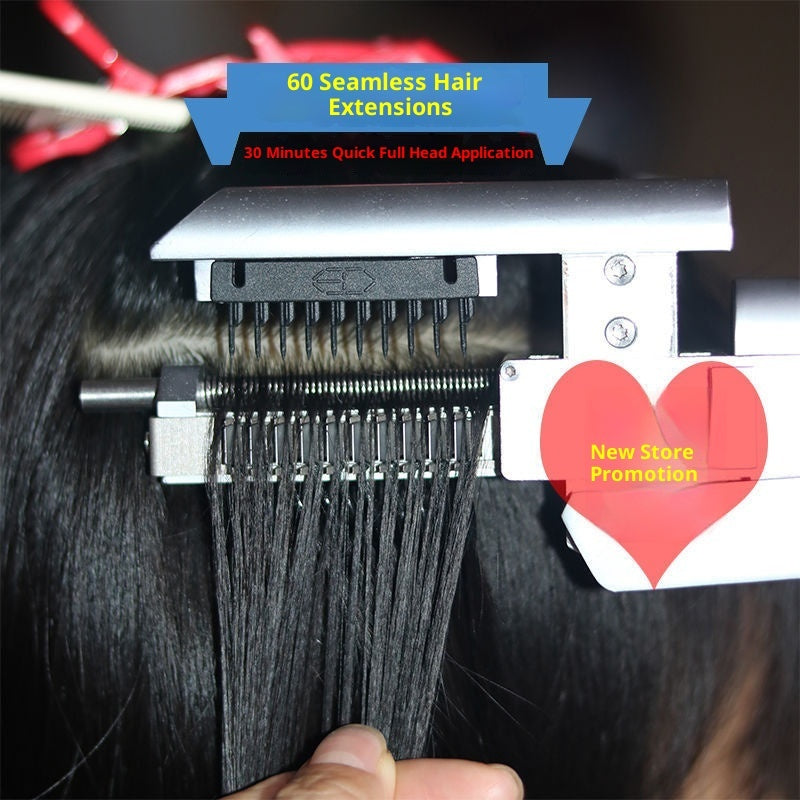 Hair Extension Machine 6d Real Invisible Feather Hot Water