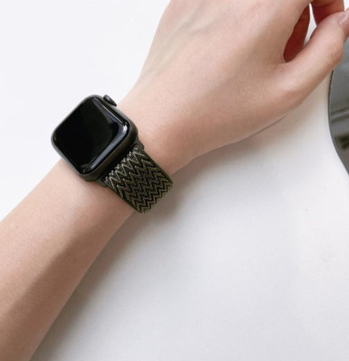 Nylon Strap Casual Fits Metal Square Buckle