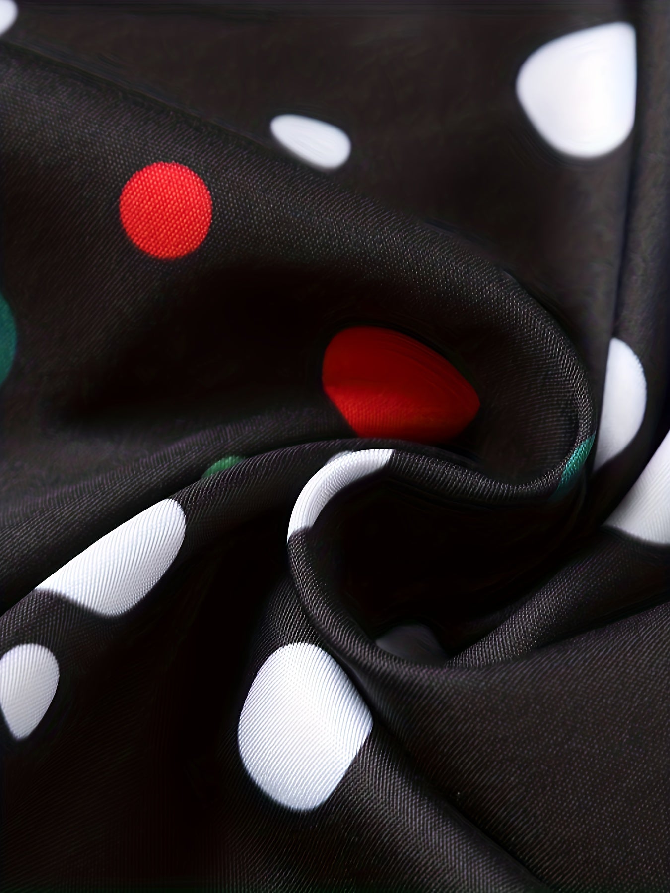 Casual And Versatile Long-sleeved Shirt With Polka Dot Prints For Teenagers And Men
