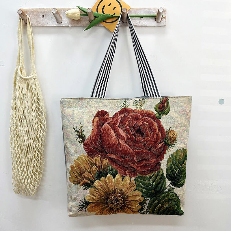 Fashion Casual Canvas Shoulder Bag Creativity