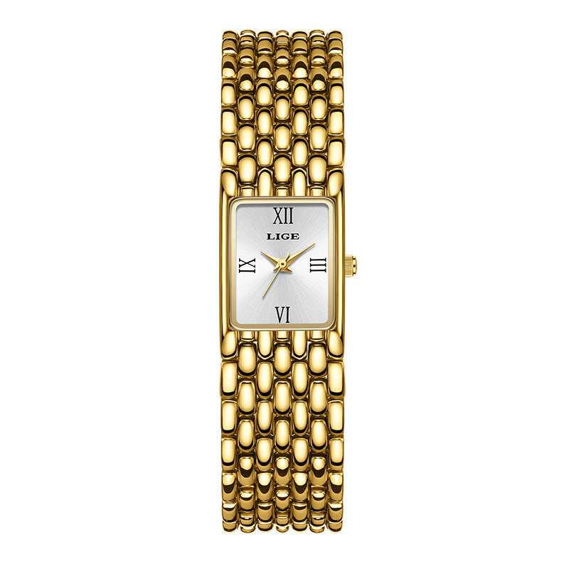 New Arrival Casual Simple And Compact Square Watch