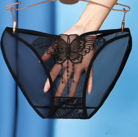 Butterfly High Elastic Breathable Transparent Briefs