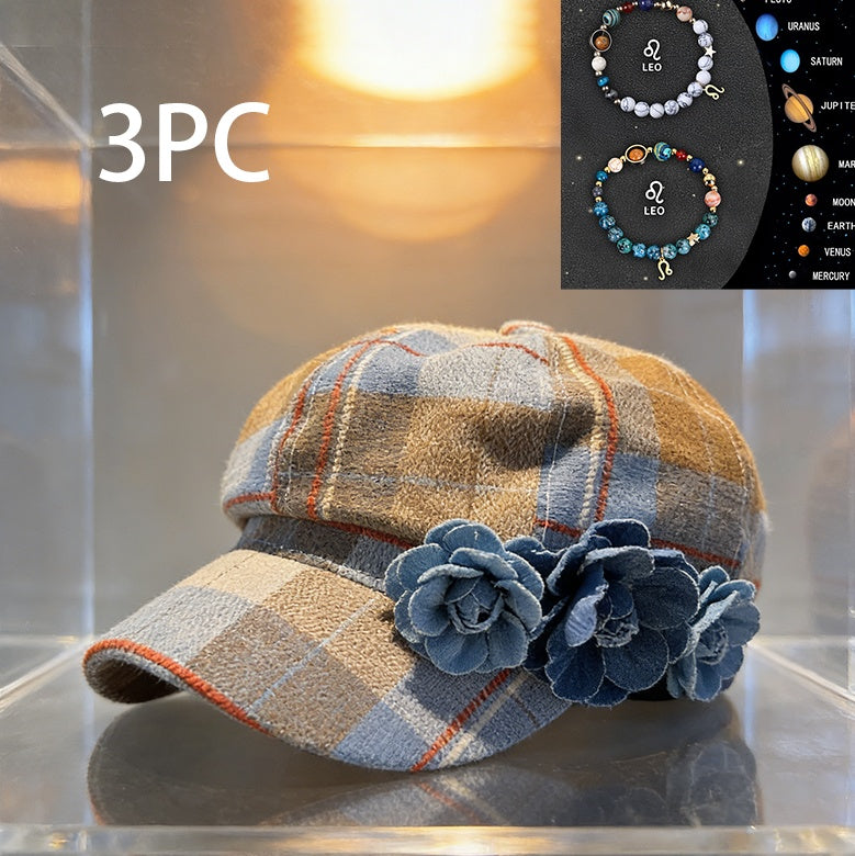 British-style Casual Painter Hat That Is Versatile And Can Show Off Your Face