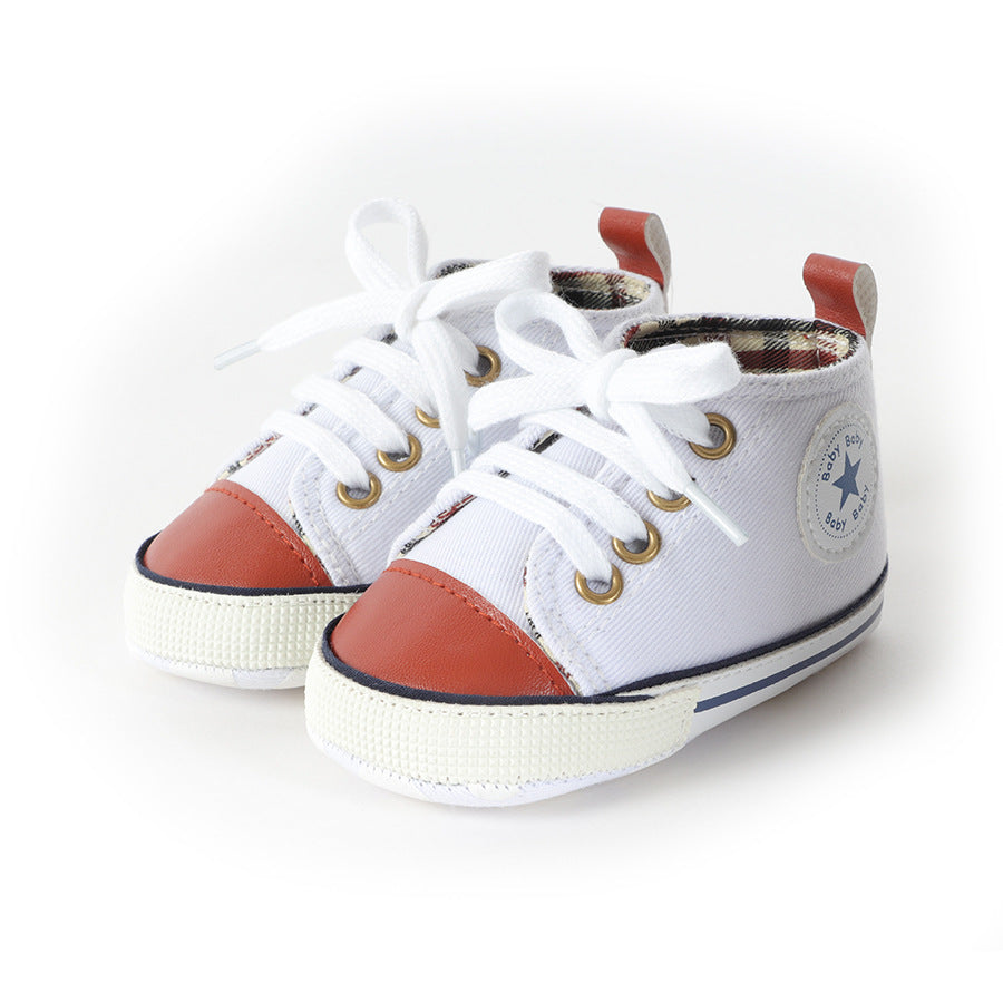 Toddler Shoes Soft Bottom Non-slip Baby Shoes Classic Canvas Baby Shoes