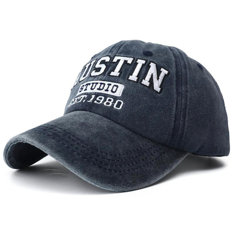 Men's And Women's Fashion Wash Denim Baseball Hat