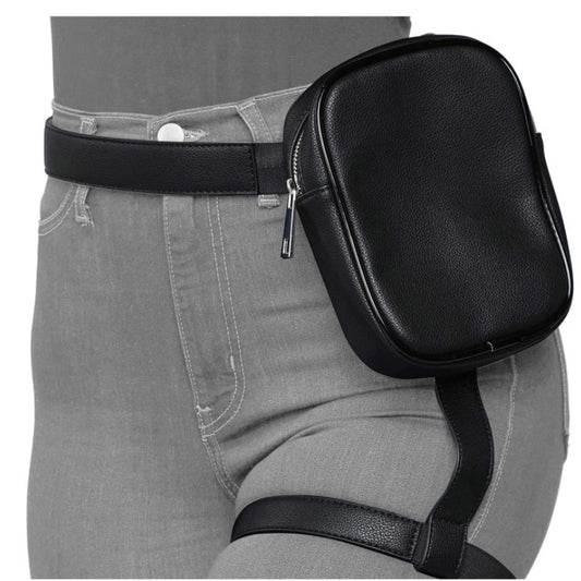 Fishnet Stockings Tight Women's Drawstring Waist Bag