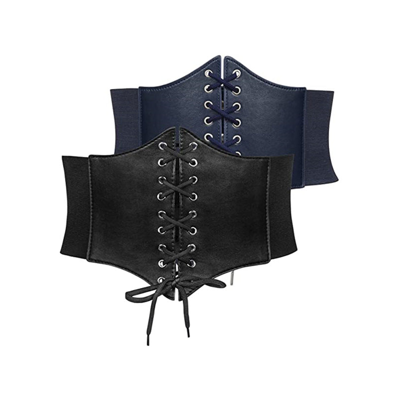 European And American Fashion Women's Lace Loose Tight Waist
