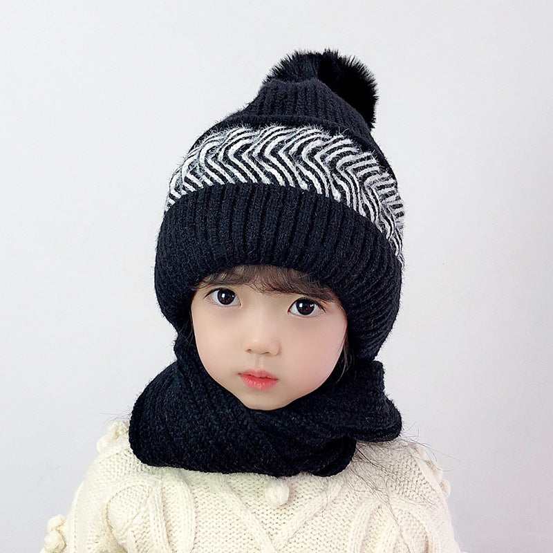 Women's All Match Woolen Scarf Hat