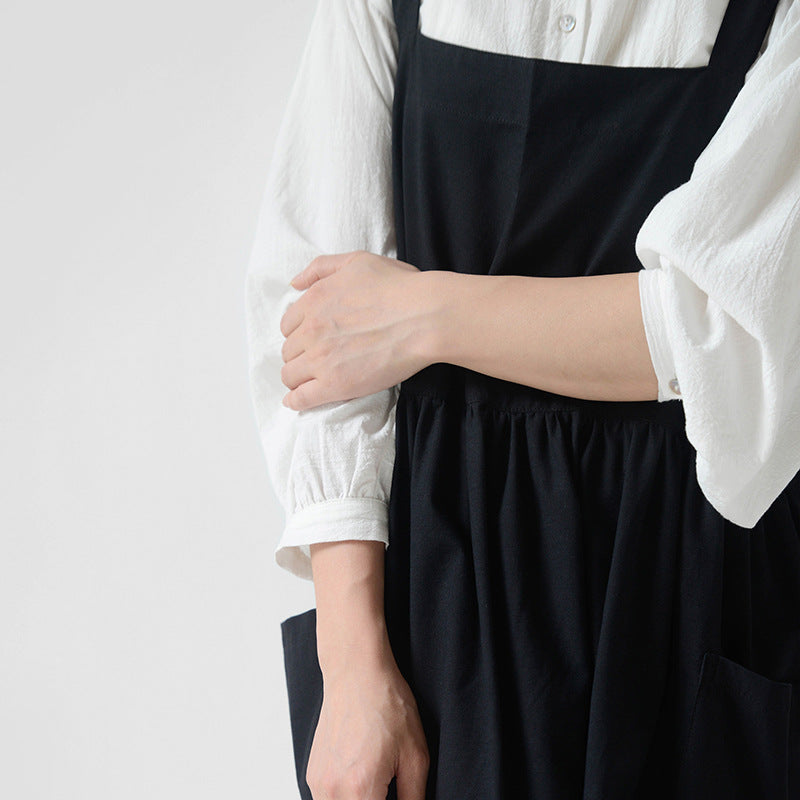 Waterproof Korean Style All Cotton Plus Size Apron