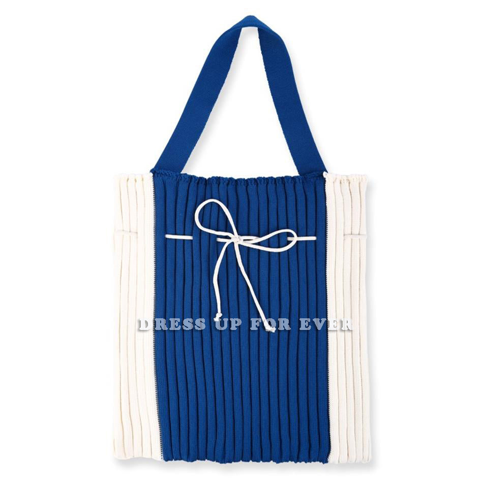 Simple Wool Knitted One-shoulder Portable Messenger Large-capacity Bag