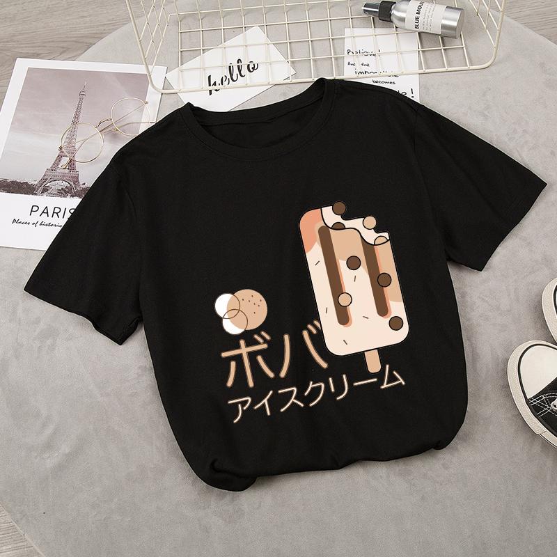 Women's Boba Ice Cream T-Shirt