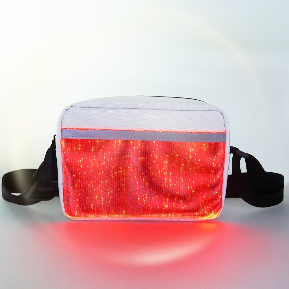 Luminous Shoulder Bag With Colorful LED Lights