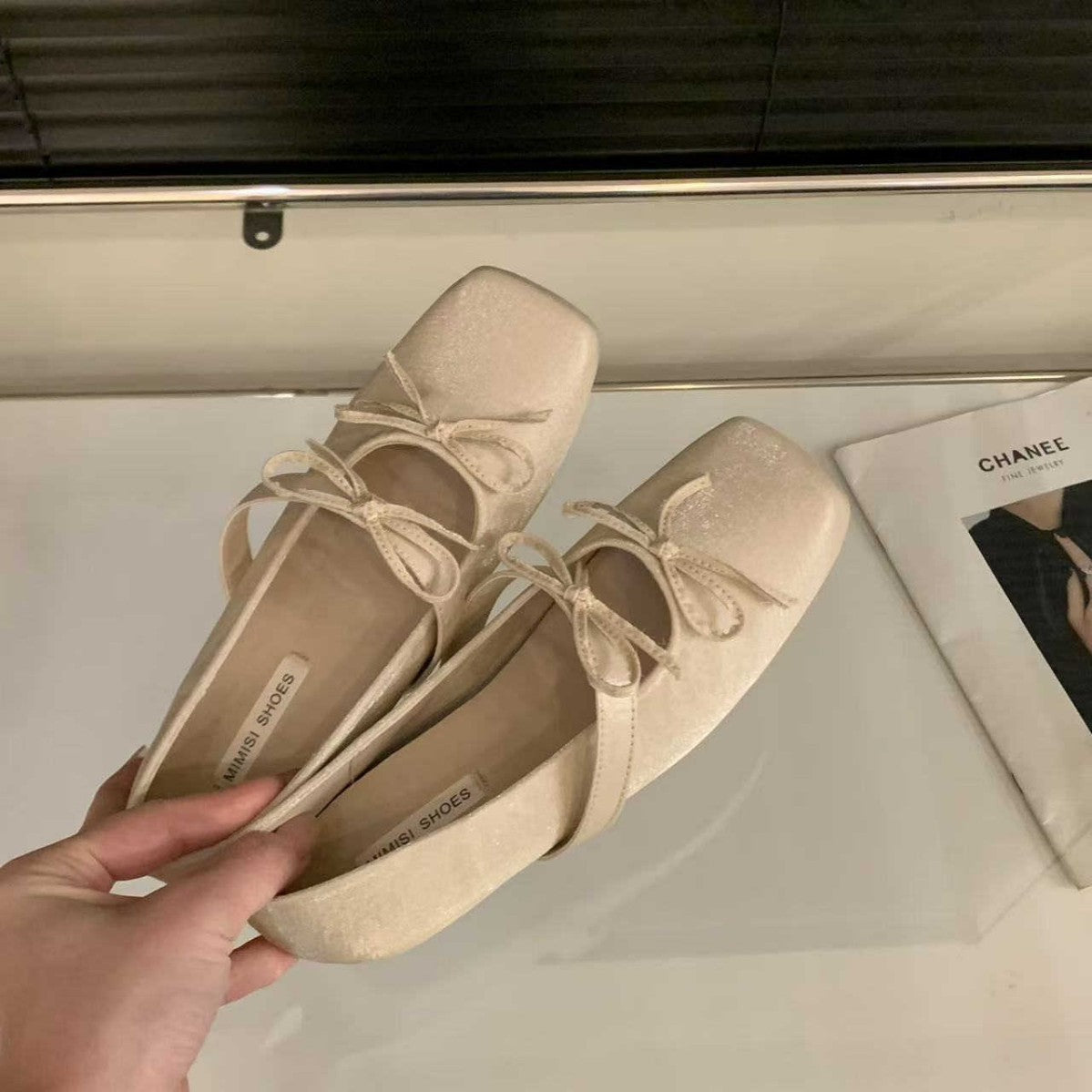 Height Increasing Insole 3CM French Mary Jane Shoes