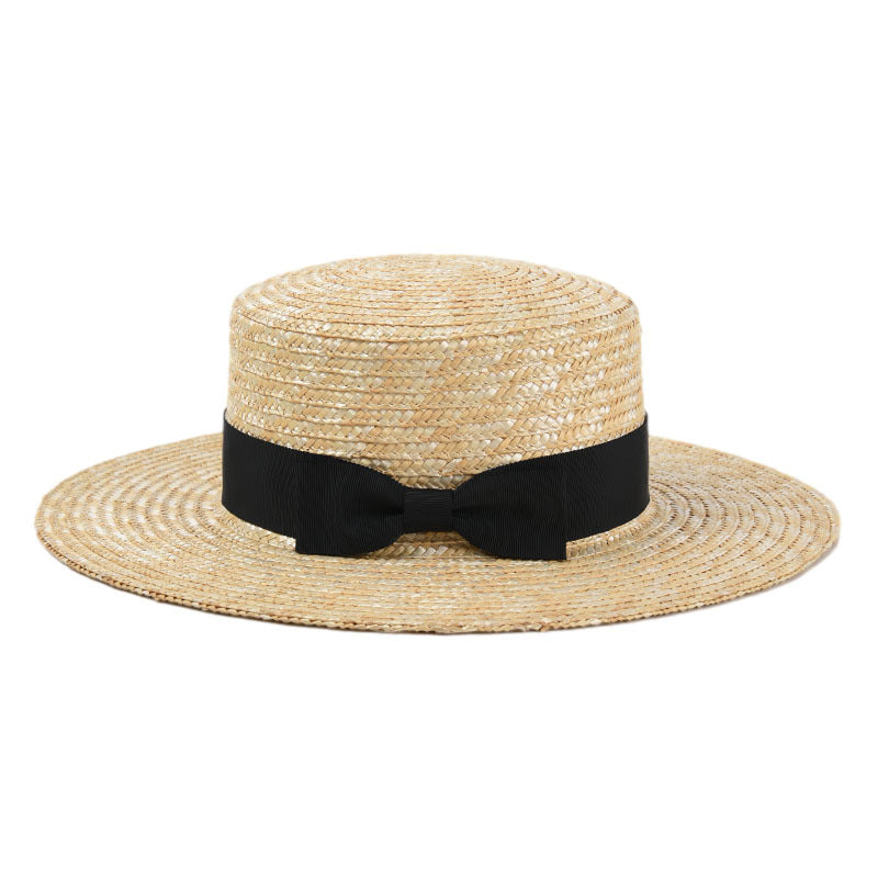 Women's Summer New Bow Straw Hat