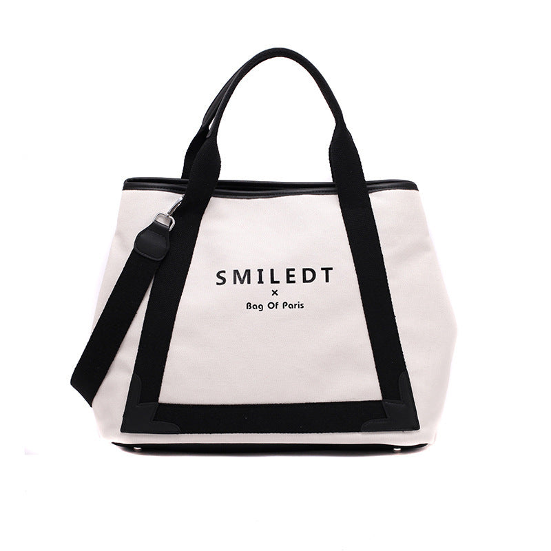 Korean Style Large Capacity Handbag Fashion Tote Bag Canvas Bag