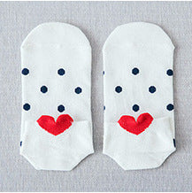 Invisible Three Dimensional Trend Student Boat Socks