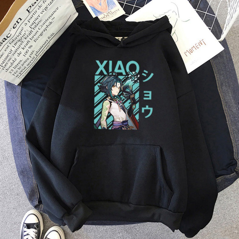 Couple Fleece Hooded Pullover Sweater
