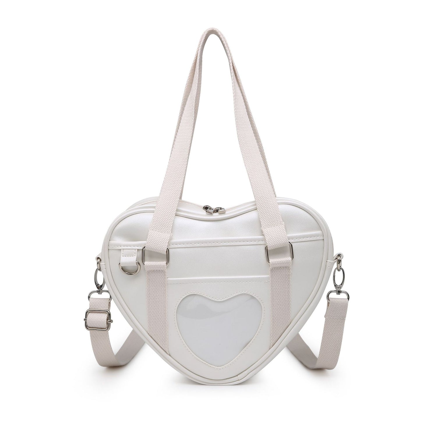 Women's Fashion Love Shape Shoulder Crossbody Bag