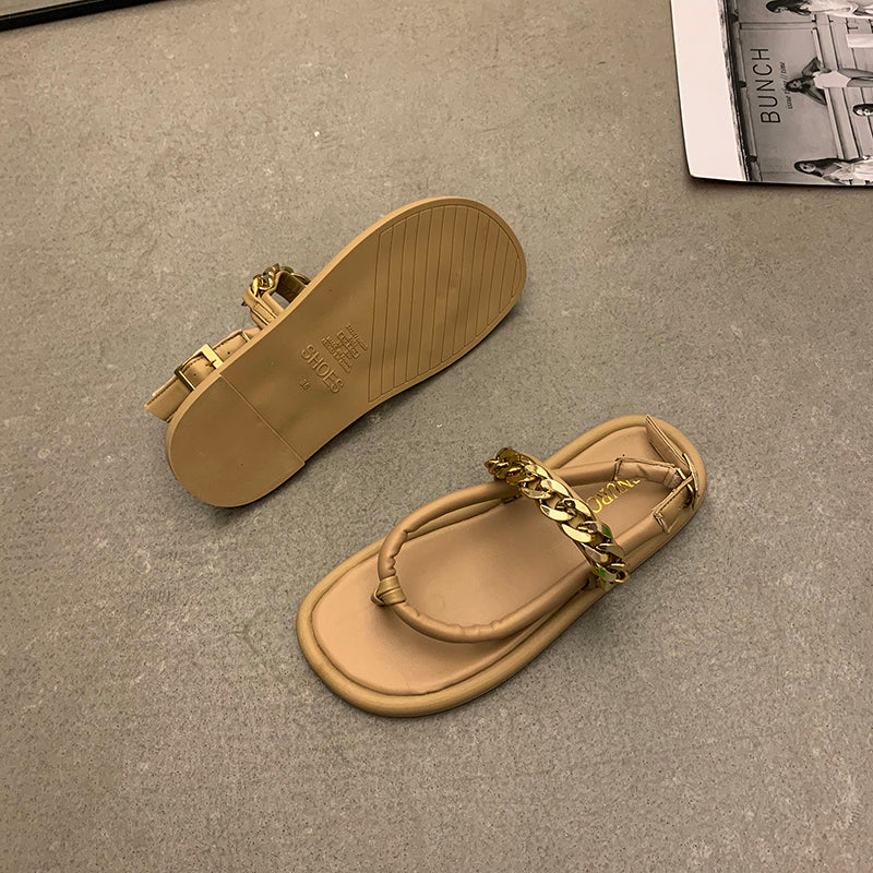 Women's Summer New Style Flat Flip Flops Sandals