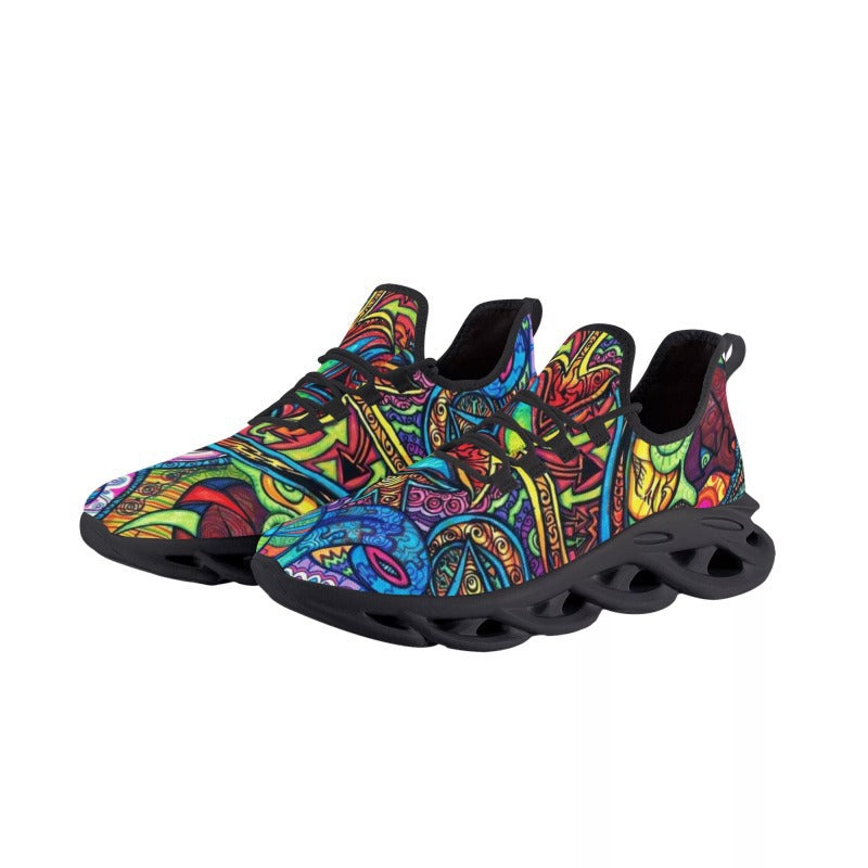Men's Professional Full Hollow Blade Running Shoes