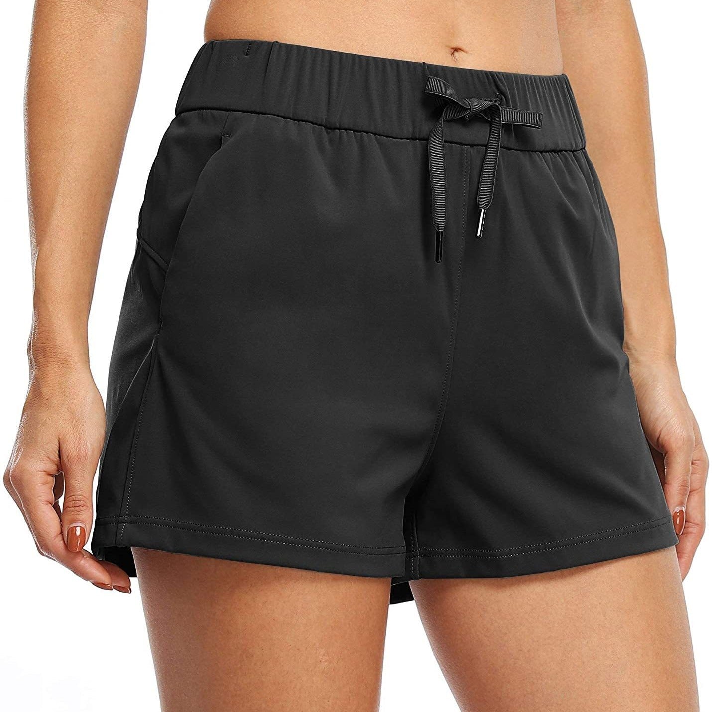 Women's Sports Loose Breathable Lace Up Casual Shorts