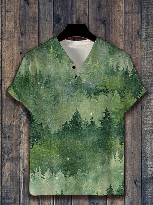 Fashion Printed Sports T-shirt Top