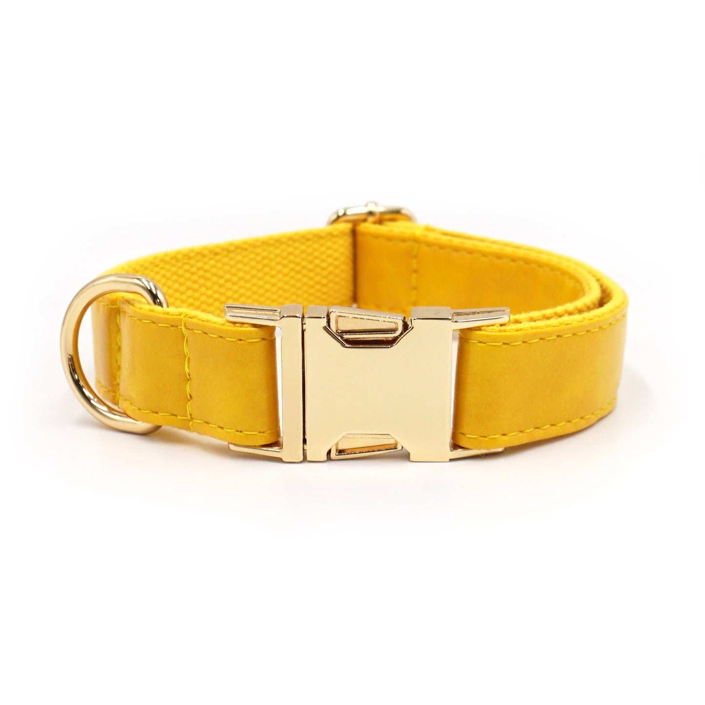 Simple Color Blocking Household Velvet Pet Collar