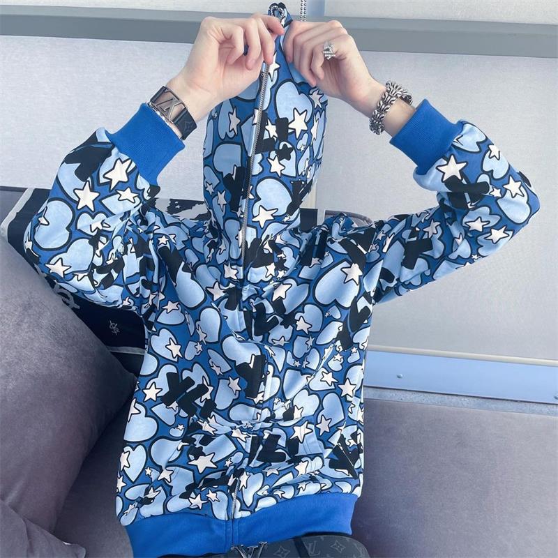 Lynlås Løs Herre- og Dame Trendy Sweaterjakke