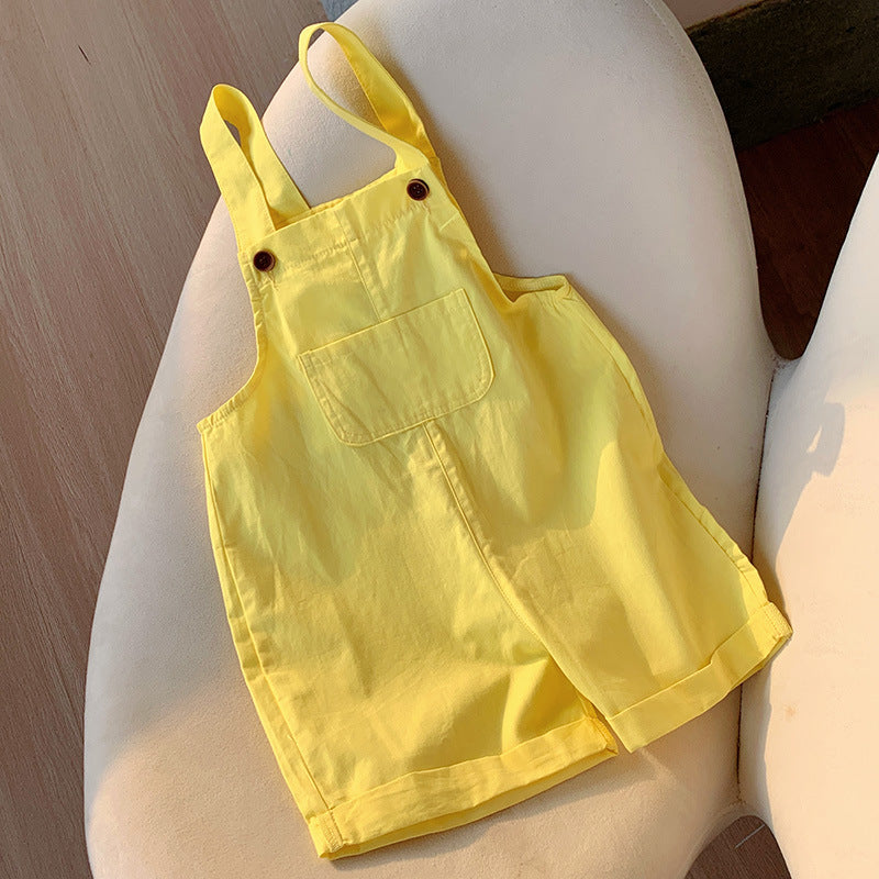 Children's Korean-style Casual Overalls For Children Boys And Girls