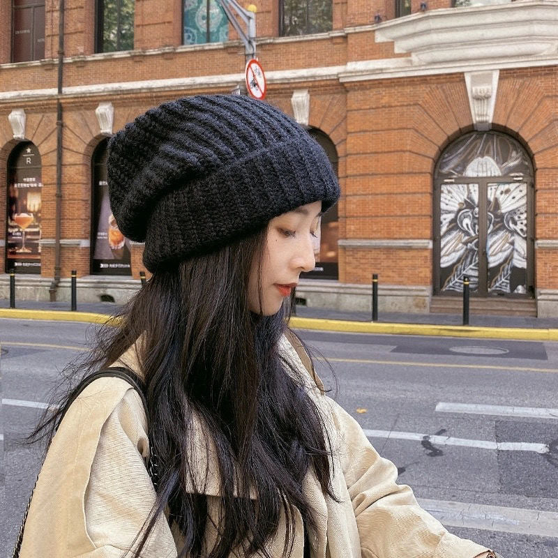 Women's Fashion Versatile Ear Protection Loose Hat