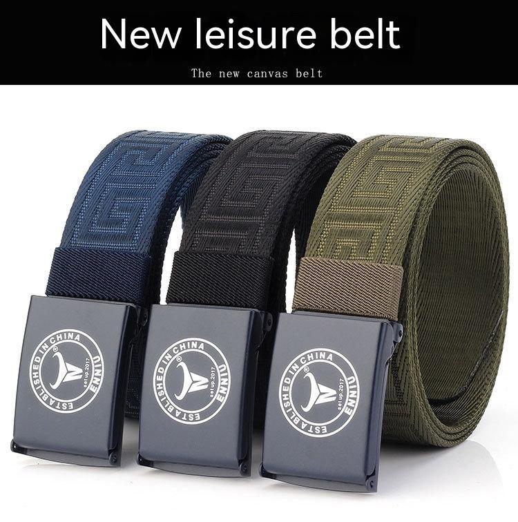 Nylon Outdoor Leisure Metal Buckle Belt