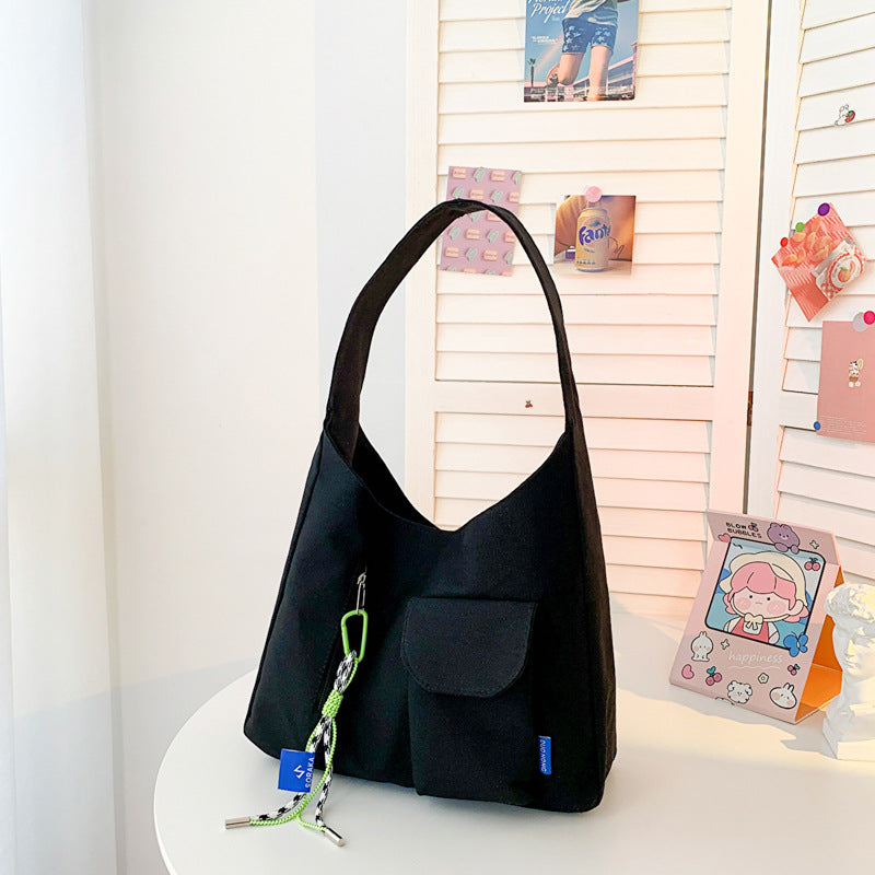 Women's Fashion Simple Clashing Shoulder Bag
