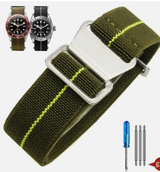 Parachute Canvas Nylon Watch Strap