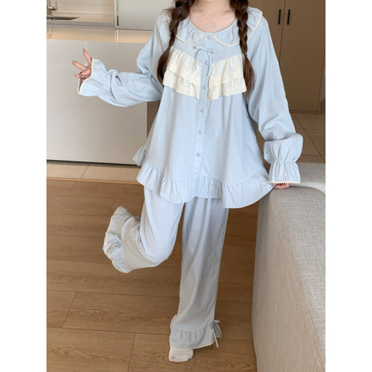 Womens Loose-fitting Top And Pants Set