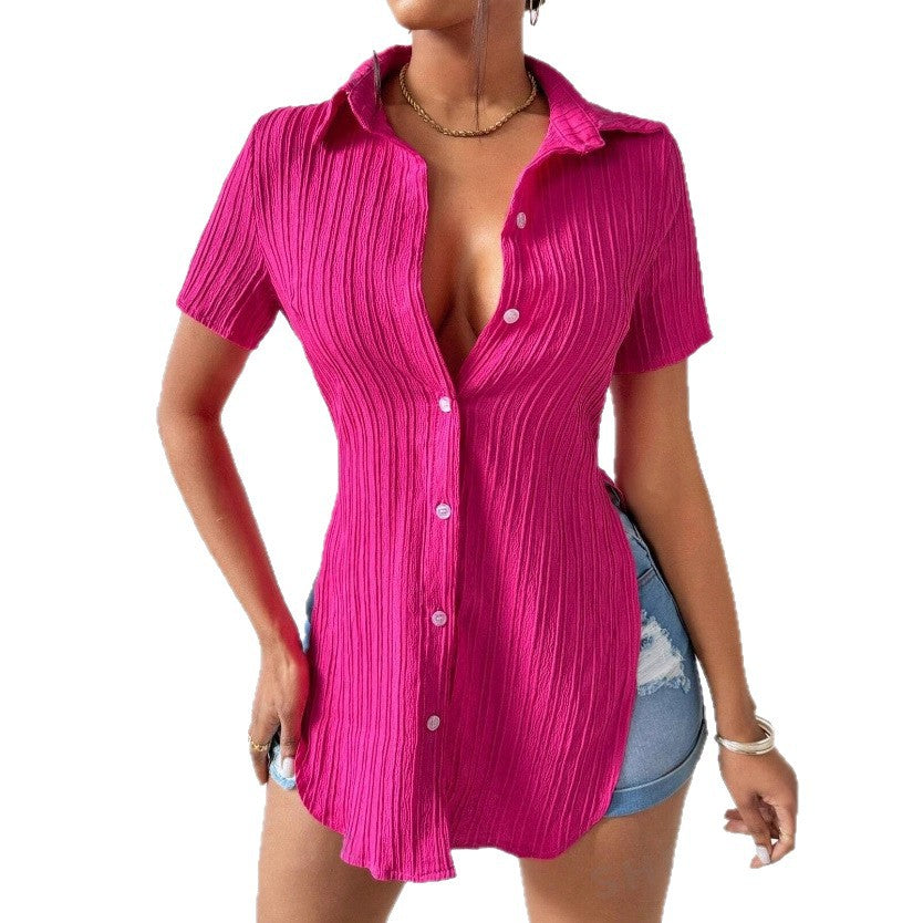 European And American Cardigan Blouses For Women