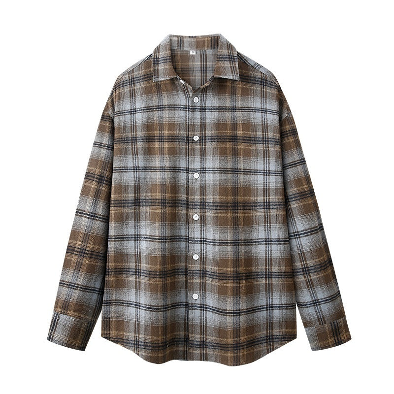 Men's Simple And Versatile Korean-style Casual Shirt